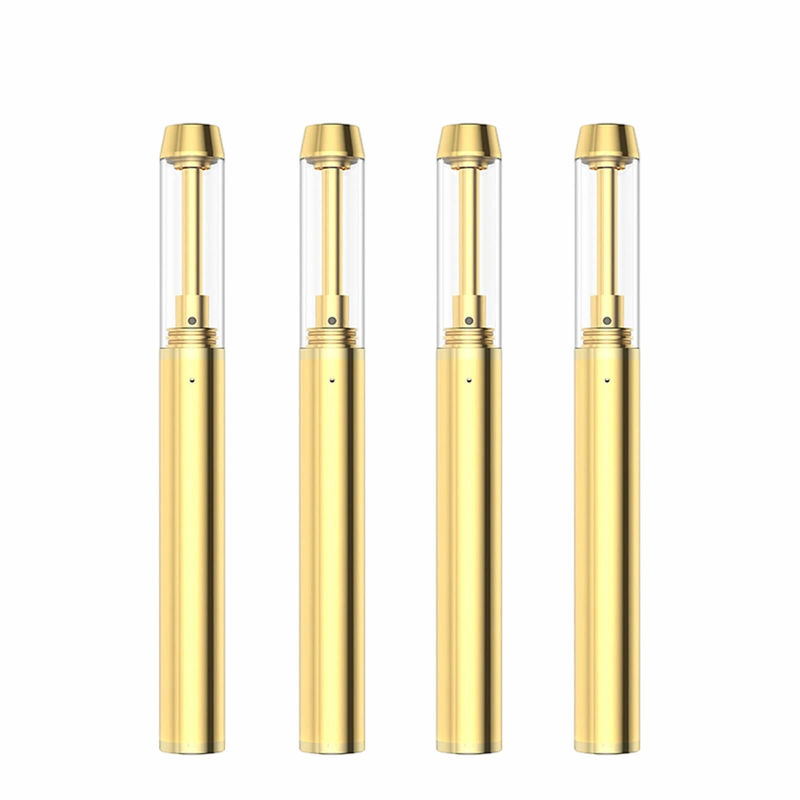 0.5/1.0/2.0мл Золотой наконечник CBD масло Vaping Pen устройство с керамической катушкой